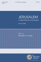 Jerusalem SSAATTBB choral sheet music cover